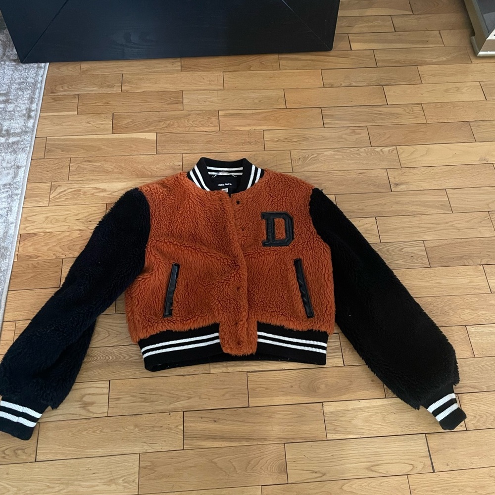 Diesel Shearling Varsity Jacket